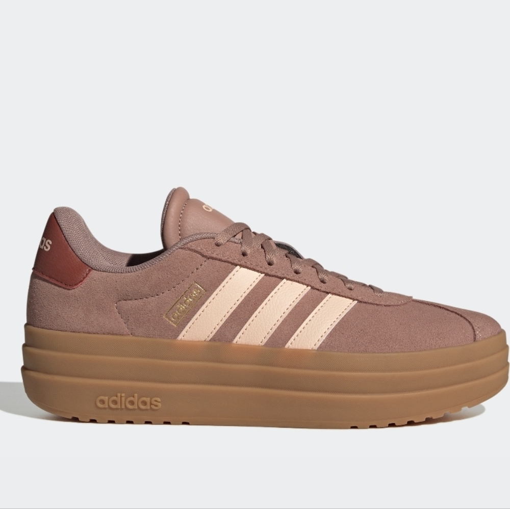 adidas Women's Platform Sneakers in Mauve Pink and Gum